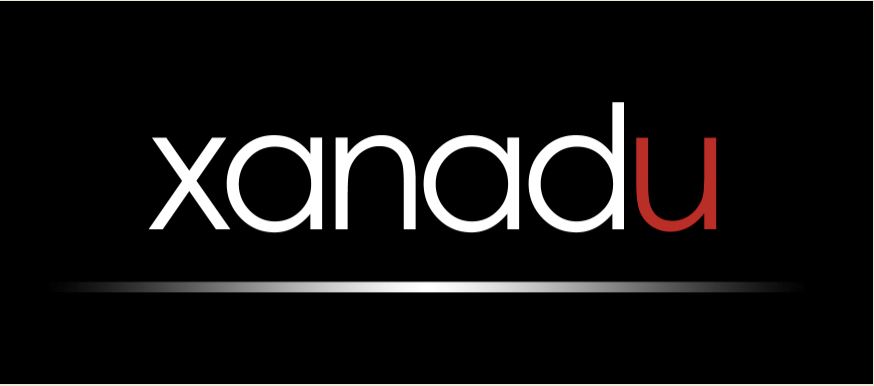 xanadu black background white lettering jpeg